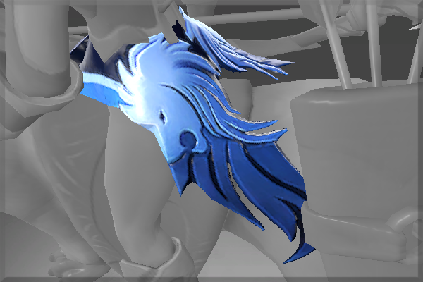 Inscribed Lion Drape of the Moon Rider