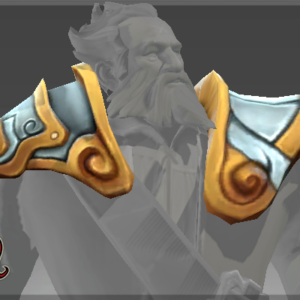 Inscribed Mantle of the Crested Cannoneer