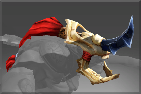 Inscribed Obsidian Blade Warhelm