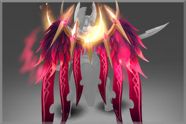 Inscribed Radiant Conqueror Back