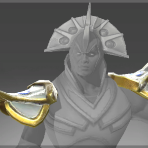 Inscribed Shoulderguards of the Penitent Nomad