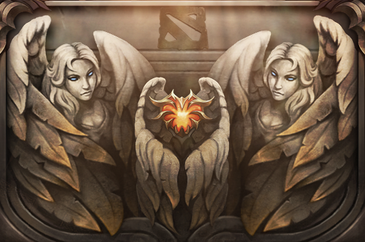 Inscribed Winged Guardian