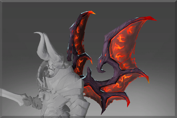 Inscribed Wings of Eternal Fire