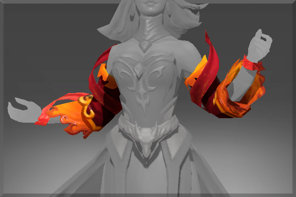 Inscribed Wings of the Ember Crane