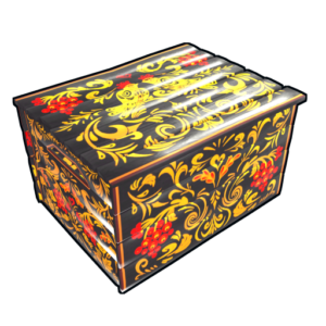Khokhloma Small Box