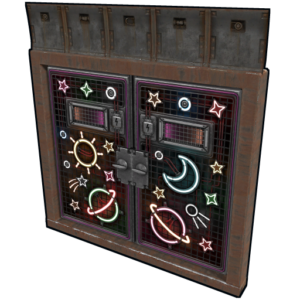 Outer Planets Armored Double Door