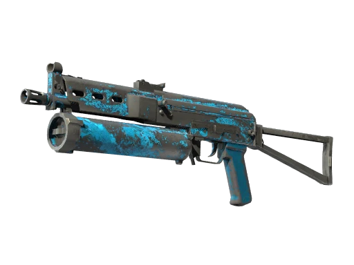 PP-Bizon | Blue Streak (Battle-Scarred)