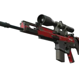SCAR-20 | Crimson Web (Field-Tested)