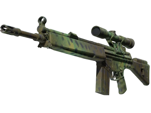 Souvenir G3SG1 | Jungle Dashed (Minimal Wear)