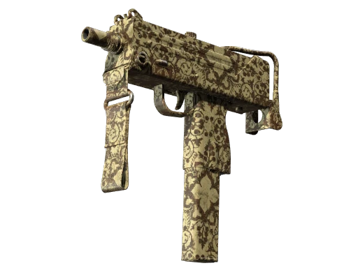Souvenir MAC-10 | Sienna Damask (Minimal Wear)
