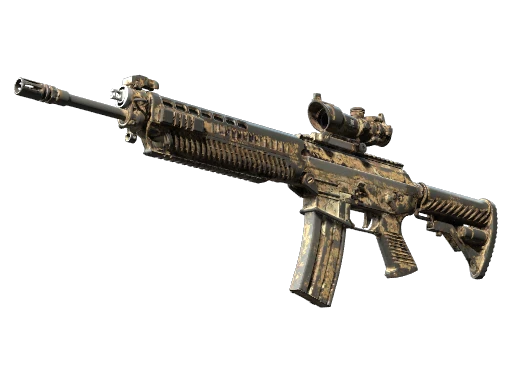 Souvenir SG 553 | Bleached (Battle-Scarred)