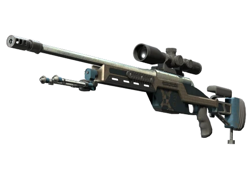 Souvenir SSG 08 | Hand Brake (Battle-Scarred)