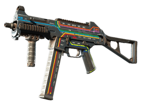 Souvenir UMP-45 | Late Night Transit (Battle-Scarred)