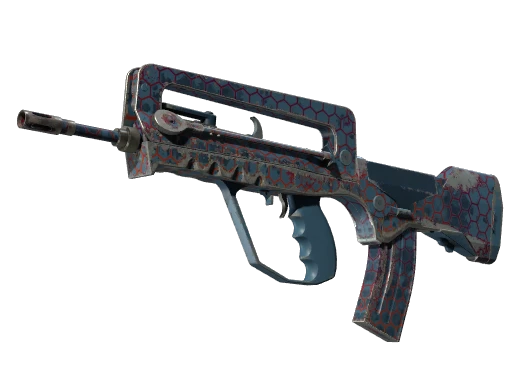 StatTrak™ FAMAS | Hexane (Well-Worn)