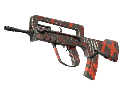 StatTrak™ FAMAS | Survivor Z (Well-Worn)