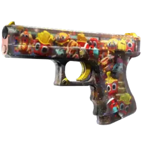 StatTrak™ Glock-18 | Snack Attack (Well-Worn)