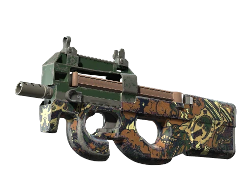 StatTrak™ P90 | Cocoa Rampage (Well-Worn)