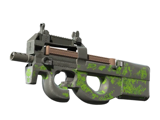 StatTrak™ P90 | Virus (Battle-Scarred)