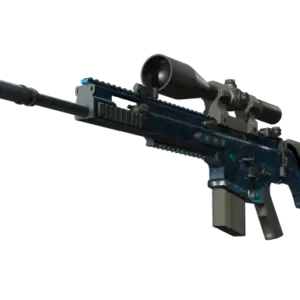 StatTrak™ SCAR-20 | Grotto (Battle-Scarred)
