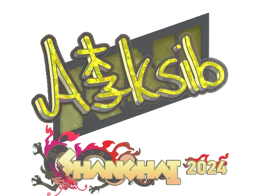 Sticker | Aleksib (Glitter) | Shanghai 2024
