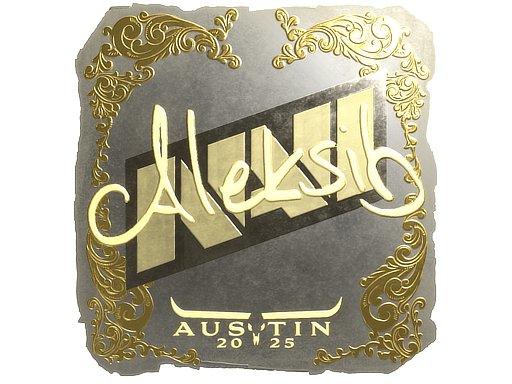 Sticker | Aleksib (Gold) | Austin 2025