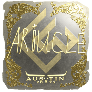 Sticker | Ariucle (Gold) | Austin 2025