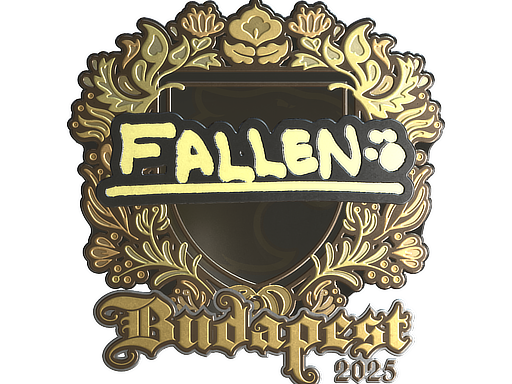 Sticker | FalleN (Gold) | Budapest 2025