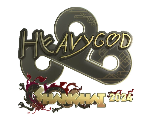 Sticker | Heavygod (Gold) | Shanghai 2024