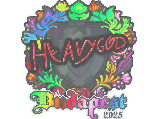 Sticker | Heavygod (Holo) | Budapest 2025