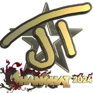Sticker | JT (Gold) | Shanghai 2024