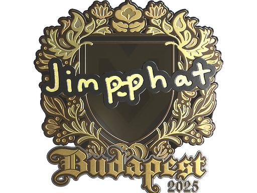 Sticker | Jimpphat (Gold) | Budapest 2025