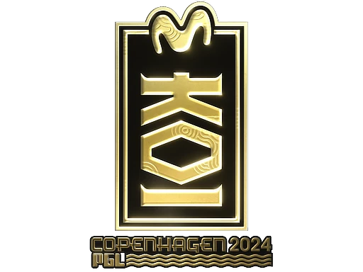 Sticker | KOI (Gold) | Copenhagen 2024