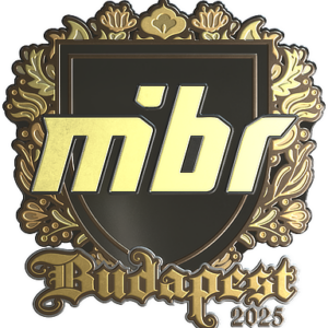Sticker | MIBR (Gold) | Budapest 2025
