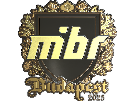 Sticker | MIBR (Gold) | Budapest 2025