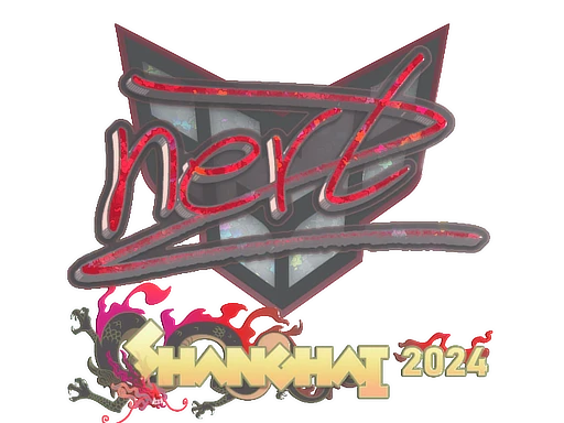 Sticker | NertZ (Glitter) | Shanghai 2024