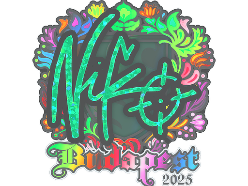 Sticker | NiKo (Holo) | Budapest 2025
