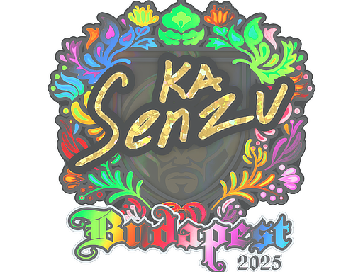 Sticker | Senzu (Holo) | Budapest 2025