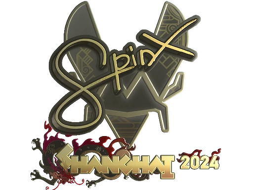 Sticker | Spinx (Gold) | Shanghai 2024