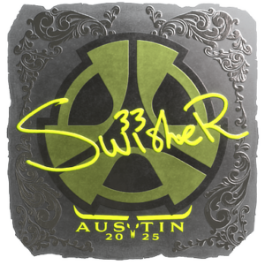 Sticker | Swisher (Foil) | Austin 2025