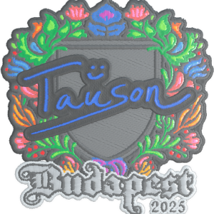 Sticker | Tauson (Embroidered) | Budapest 2025