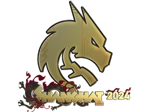 Sticker | Team Spirit (Gold) | Shanghai 2024