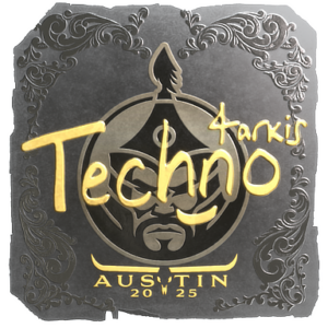 Sticker | Techno4K (Foil) | Austin 2025