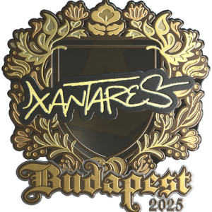 Sticker | XANTARES (Gold) | Budapest 2025