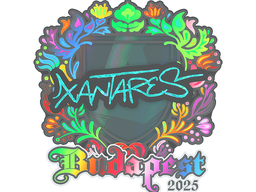 Sticker | XANTARES (Holo) | Budapest 2025