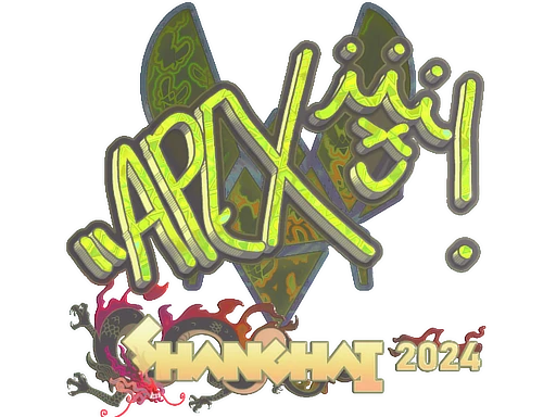 Sticker | apEX (Holo) | Shanghai 2024