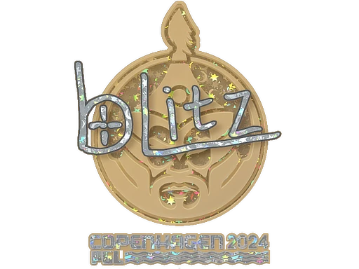 Sticker | bLitz (Glitter) | Copenhagen 2024