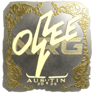 Sticker | oSee (Gold) | Austin 2025