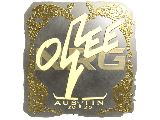 Sticker | oSee (Gold) | Austin 2025
