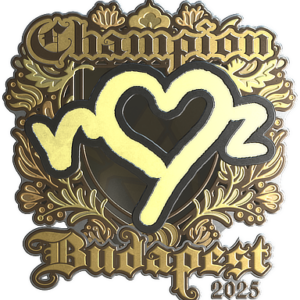 Sticker | ropz (Gold, Champion) | Budapest 2025