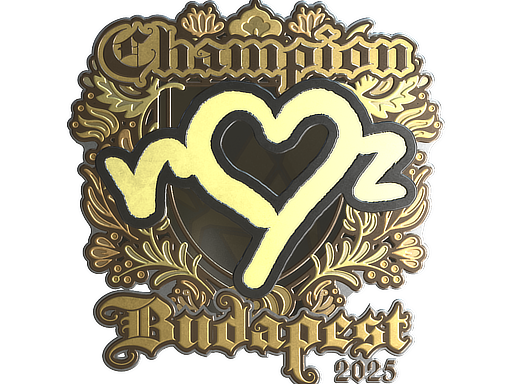 Sticker | ropz (Gold, Champion) | Budapest 2025